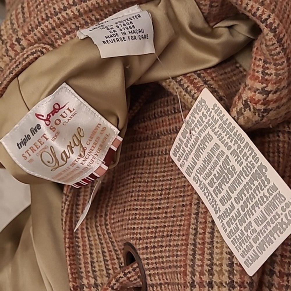 NWT URBAN OUTFITERS equestrian wrap jacket - Picture 6 of 7